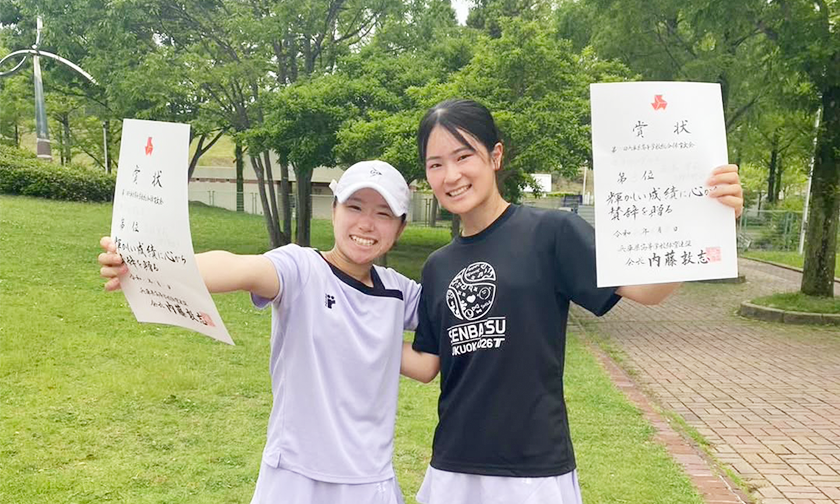 石田 実莉と五島 宇莉